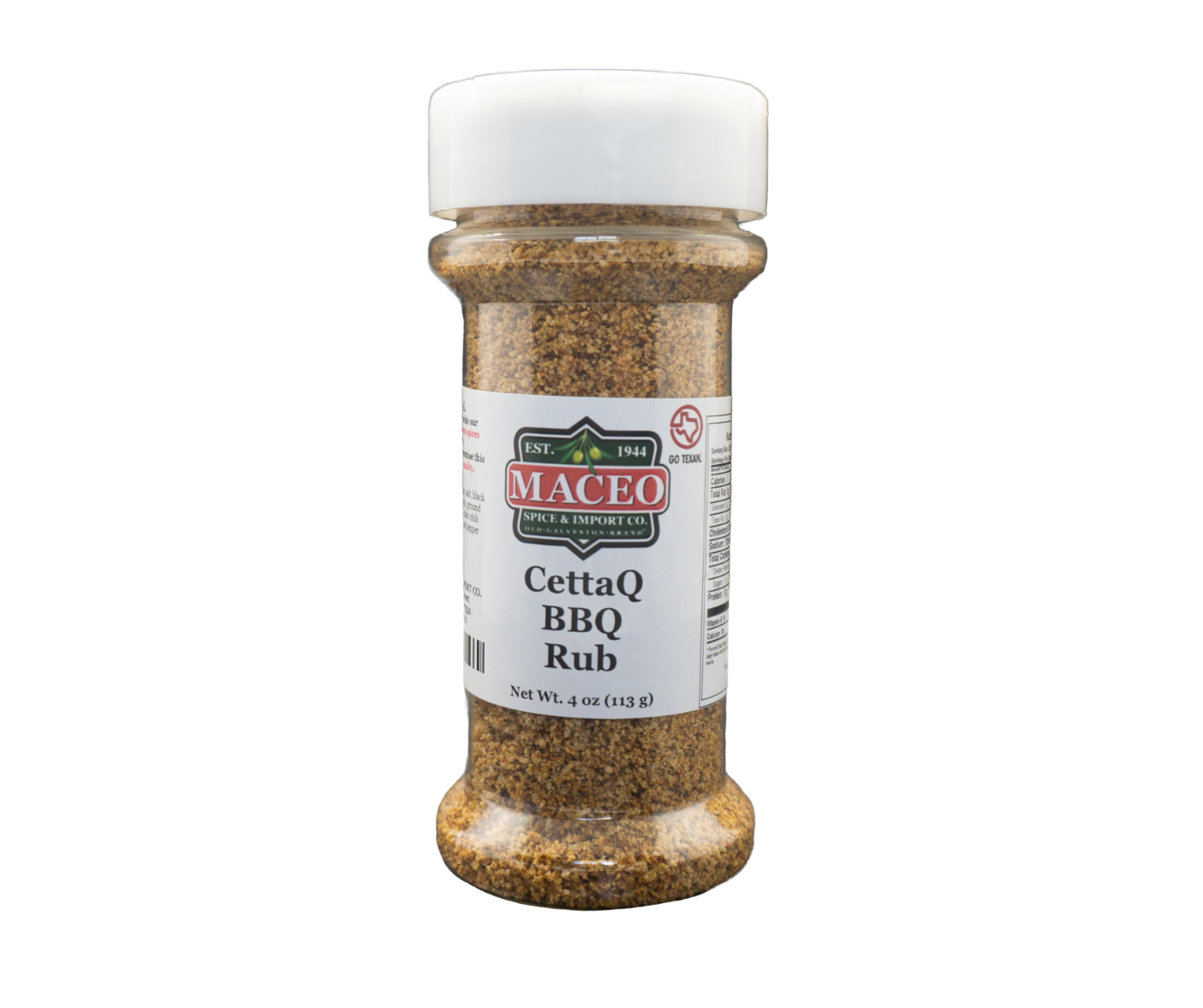 ORDER CETTA Q BBQ RUB $7.95